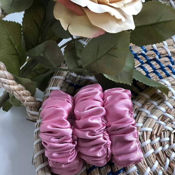Handmade Wide Elastic Scrunchies - Picture 2 of 5